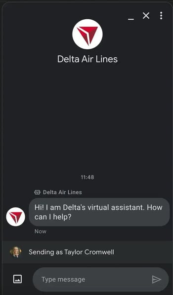 a chatbot as an example of ai in customer service